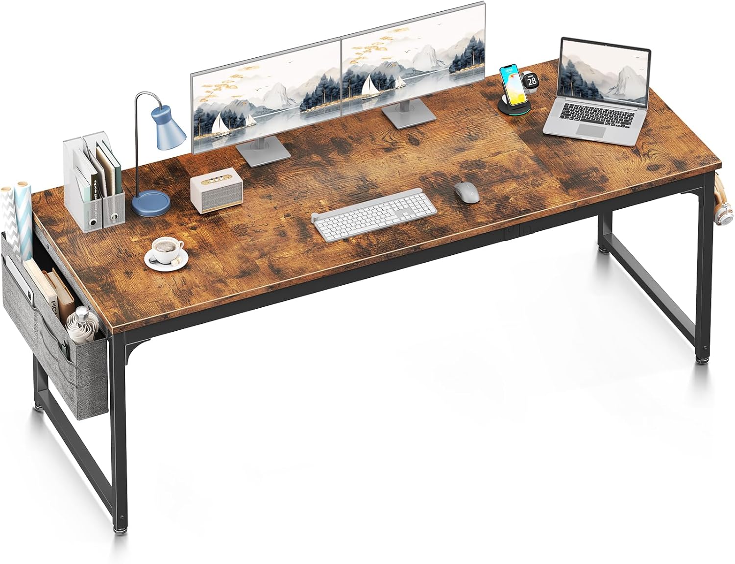ODK 71 Large Computer Desk - Spacious Workspace & Storage