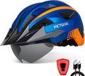 VICTGOAL Bike Helmet with Rechargeable Rear Light - Lightweight