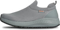 Women's Slip-Resistant Waterproof Work Shoes - Easy-Clean Slip-On Care