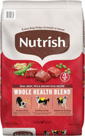 Nutrish Dry Dog Food Real Beef Pea & Brown Rice - Whole Health Blend