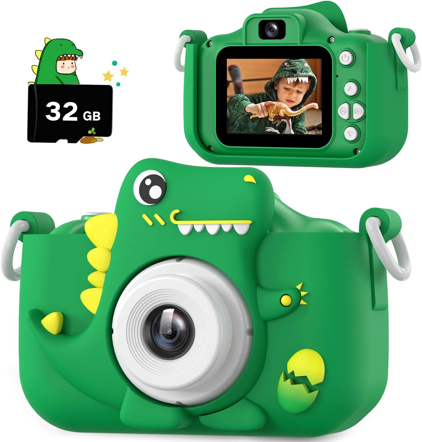1080P HD Kids Camera by HOOMOON - Perfect Gift for Little Photographers