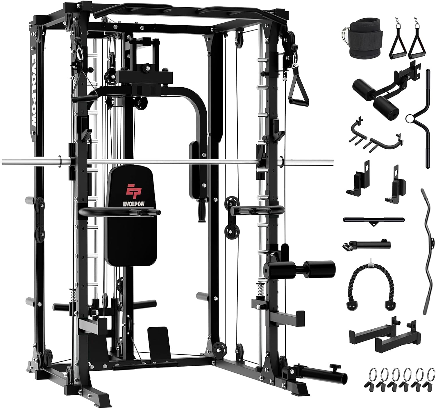 EVOLPOW M2A Smith Machine: Ultimate Home Gym Solution