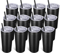VEGOND 20oz Tumbler 12 Pack - Insulated Travel Mug Set