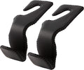 Headrest Hooks for Car Back Seat Organizer - Sturdy Leather Hangars
