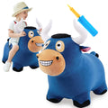 iPlay iLearn Bouncy Pals Bull Hopping Horse - Soft Plush Inflatable