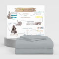 Organic Cotton Full Sheet Set - Crisp Cooling Percale