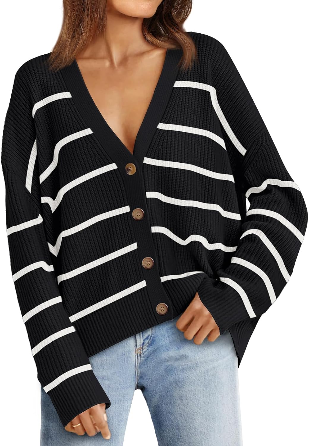 LILLUSORY Oversized Cardigan Sweaters for Women in Fall Fashion