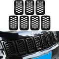 Grill Inserts Rings Covers For Jeep Grand Cherokee 2017 2018 2019 2020