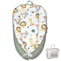 Portable Baby Lounger for Supervised Awake Time - Soft Breathable Nest