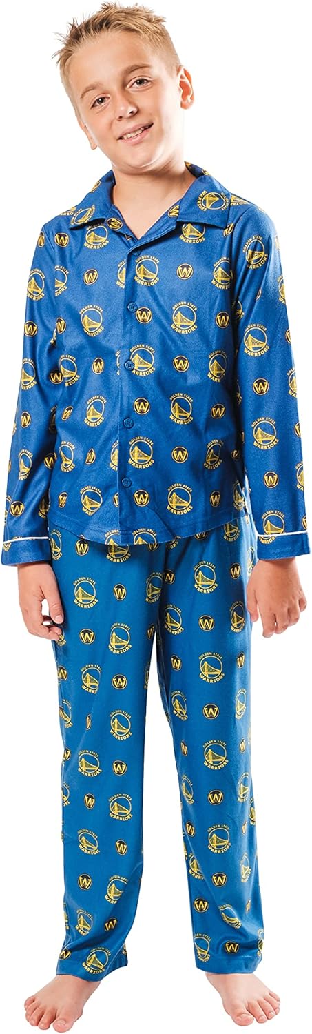Ultra Game Youth NBA Official Pajamas Set for Comfort and Style
