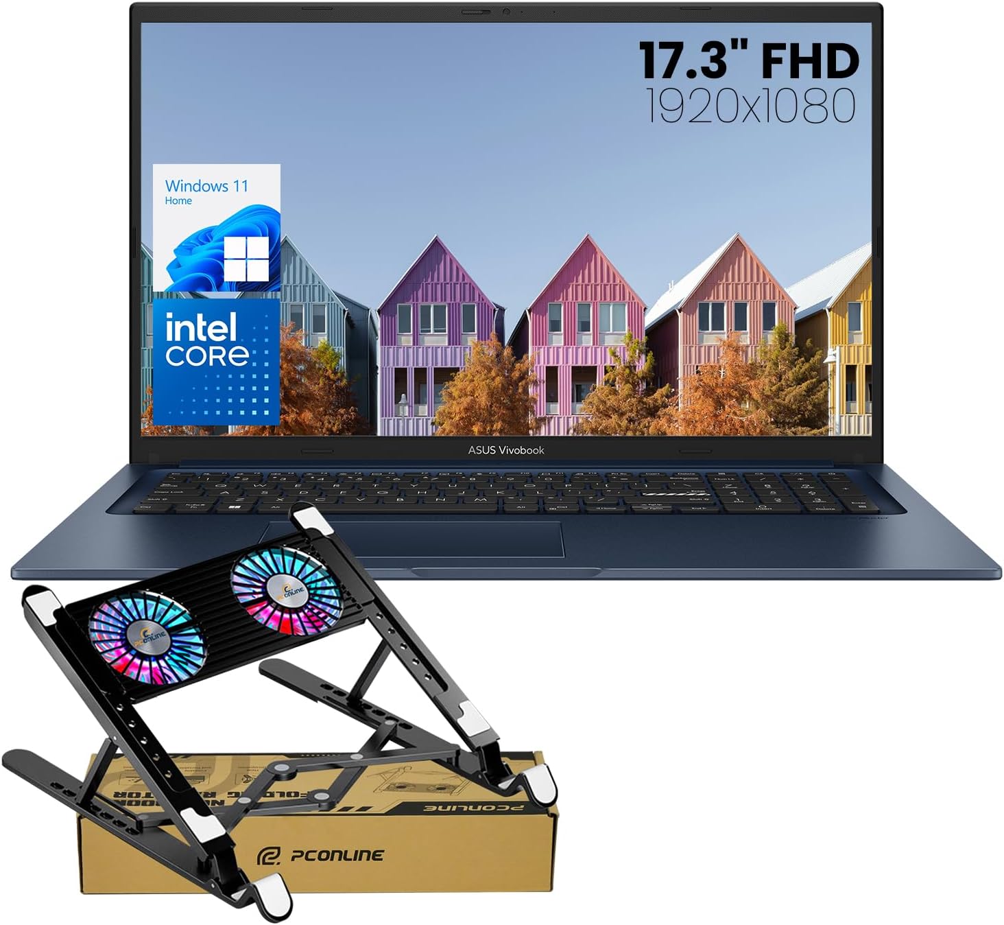 ASUS Vivobook 17 Laptop with 17.3in FHD Display and More