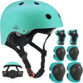 Adjustable Kids Helmet with Knee Pad & Wrist Guards - Multi-Sport