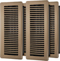 Floor Register 4x14 Vent Cover 4 Pack - Heavy Duty Steel Floor Vents