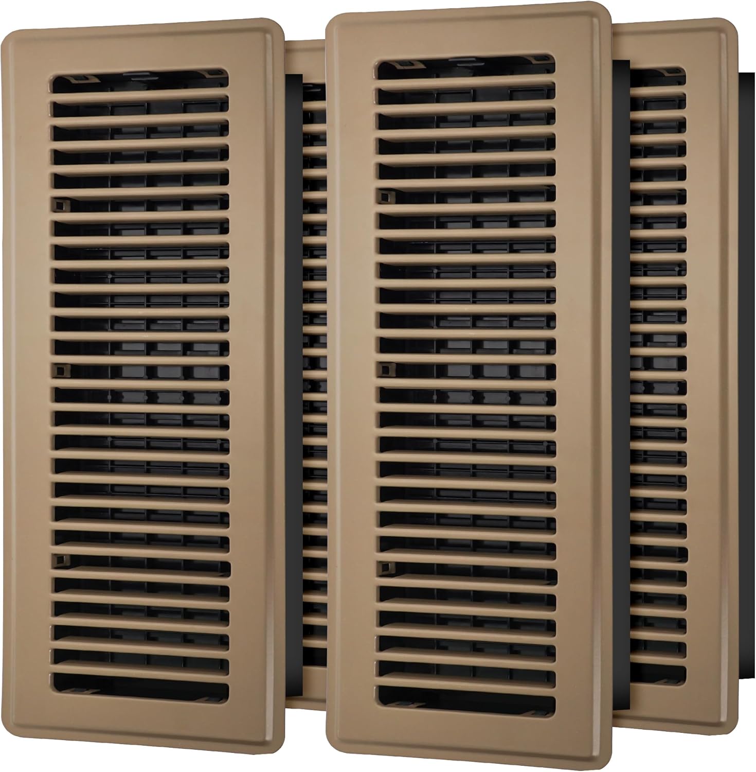 Floor Register 4x14 Heavy Duty Steel Vent Covers for Home Use