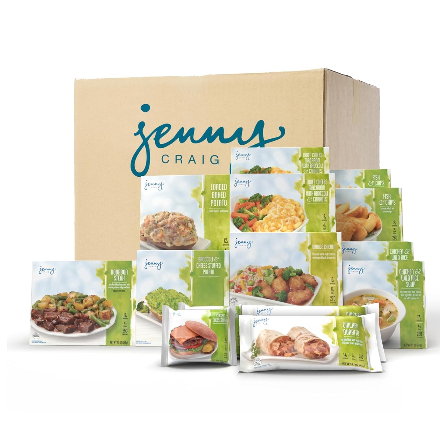 Jenny Craig 14-Count Entree Kit for Delicious Frozen Meals