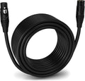 LyxPro Quad Serias 75 ft XLR Male to Female Microphone Cable - Low