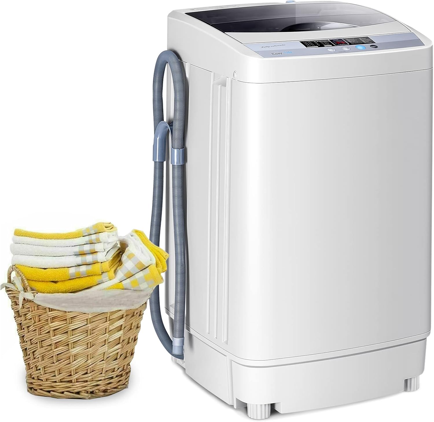 Portable Washing Machine with 12 Lbs Capacity for Home Use