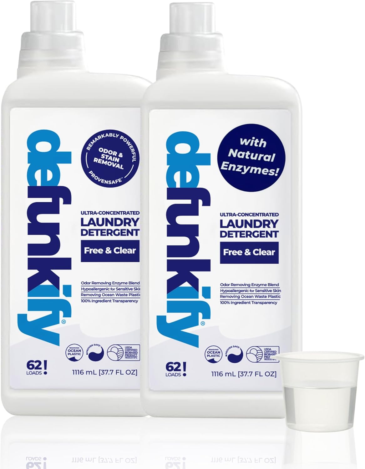 Defunkify Laundry Detergent for Sensitive Skin - 62 Loads