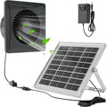 High-Speed Solar Fan for Greenhouse & Shed | Powerful Ventilation