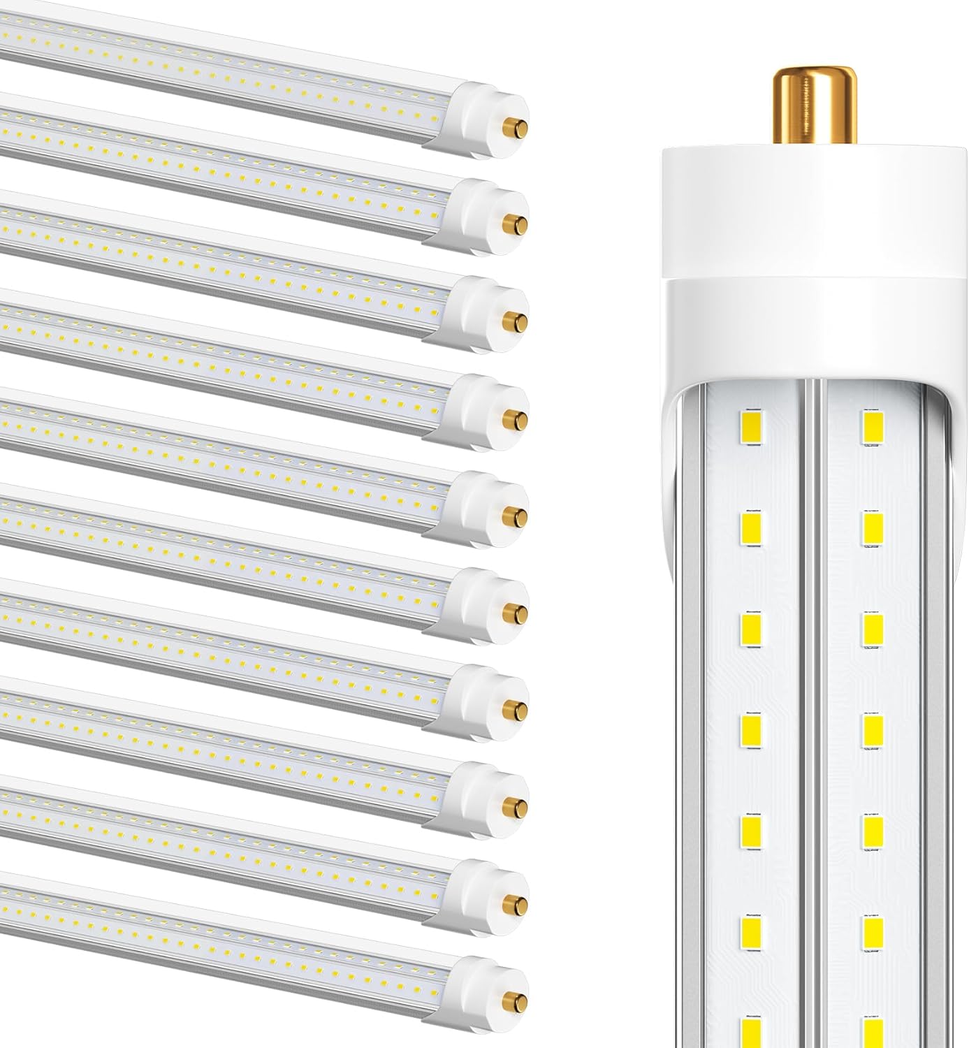 75w 8ft Led Bulbs for High Brightness and Easy Installation