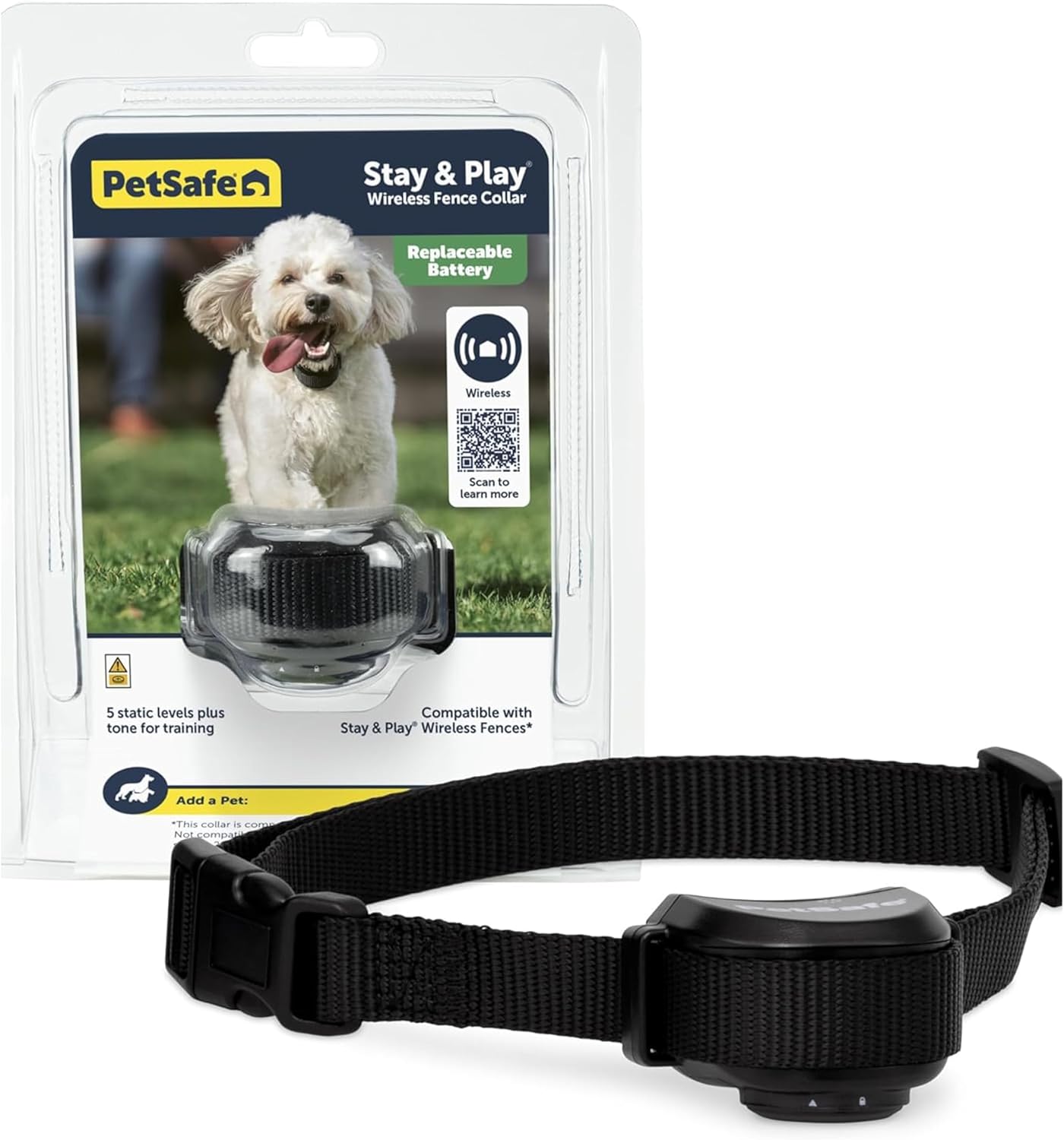 PetSafe Stay & Play Wireless Fence Receiver Collar for Dogs