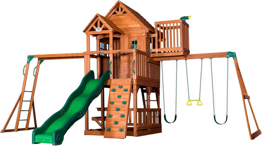 Ultimate Outdoor Fun: Skyfort II Swing Set