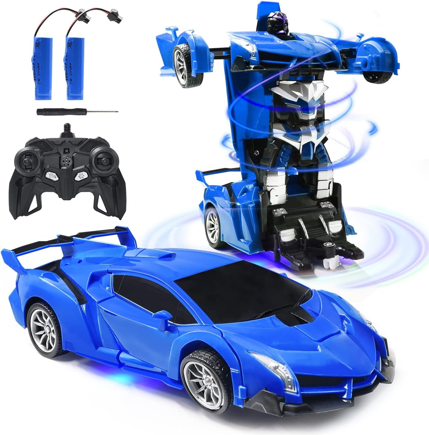 Zahooy Transforming RC Robot Car - One-Button Deformation & Drifting Fun!