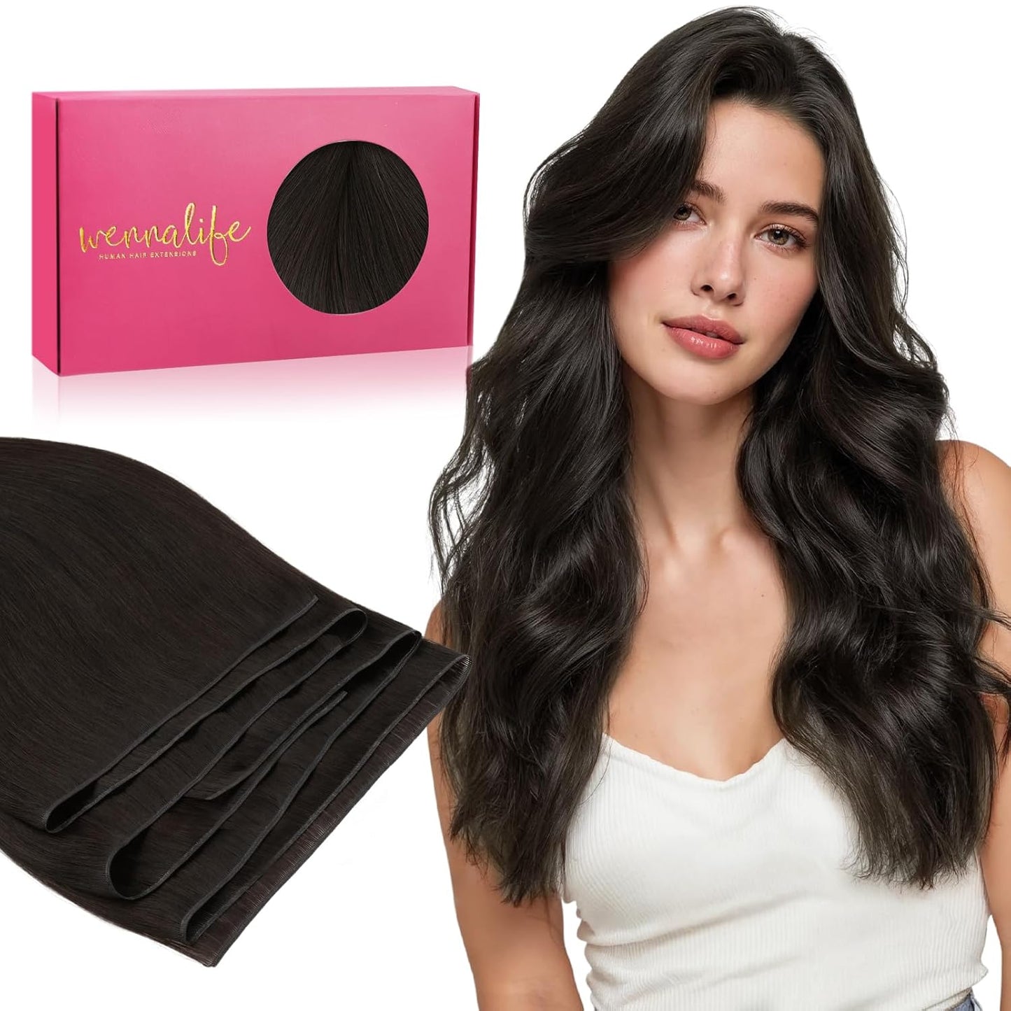 Genius Sew in Weft Hair Extensions for Natural Luxury Look
