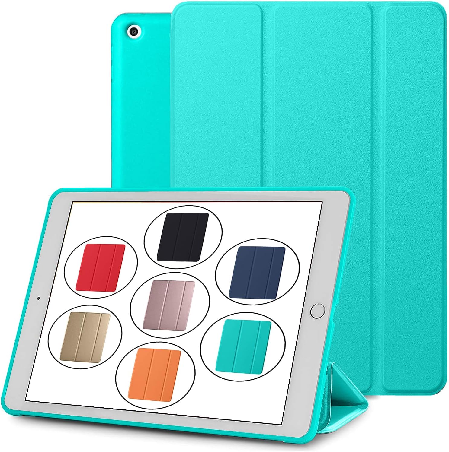 DuraSafe iPad 10.2 Case - Ultra Slim TPU Protection in Green
