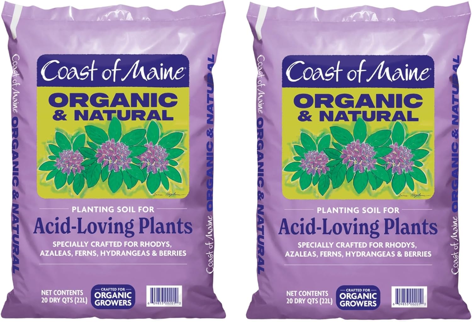 Coast of Maine Organic Planting Soil for Acid Loving Plants