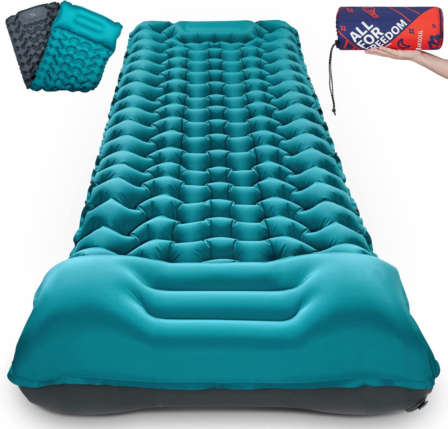 Ultra Comfy Self-Inflating Sleep Pad by AKSOUL