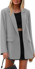 PRETTYGARDEN Blazers for Women Business Casual Long Sleeve