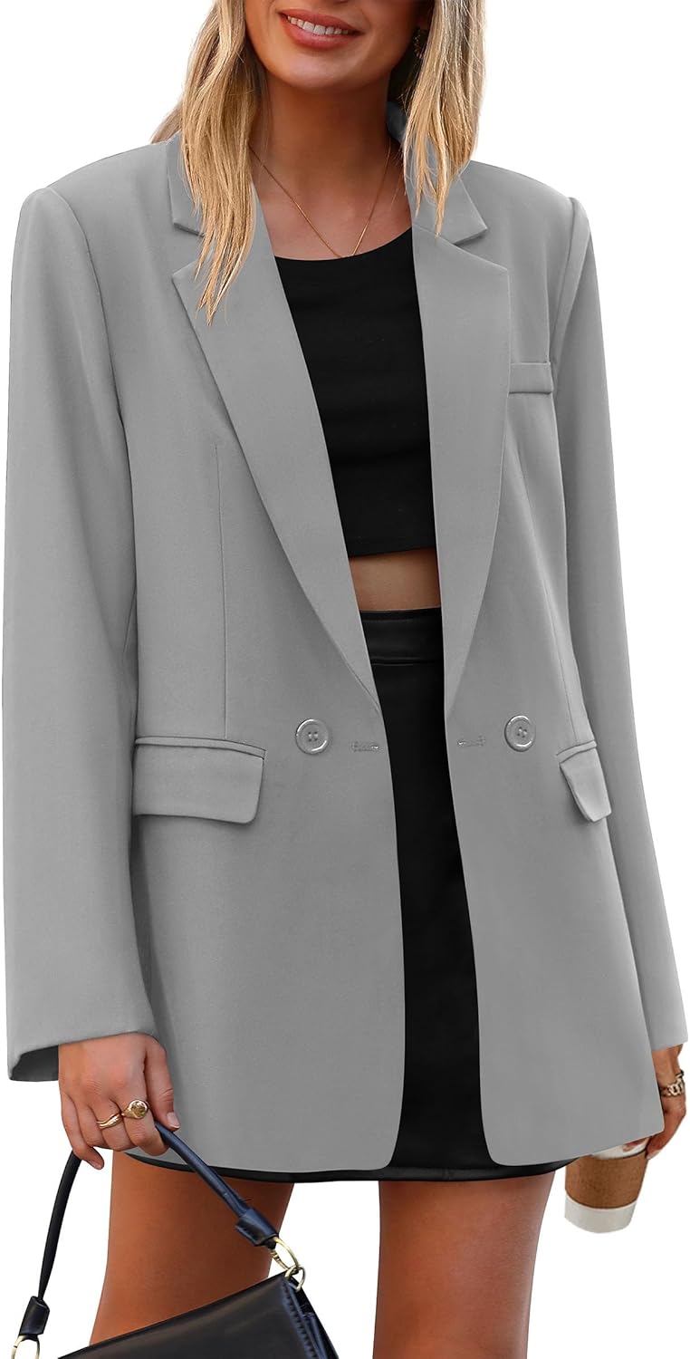PRETTYGARDEN Blazers for Women Business Casual Long Sleeve