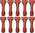 Car Safety Hammer 2-in-1 Emergency Glass Breaker and Seat Belt Cutter