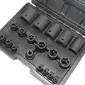 External Torx Plus Socket Set 19pc - Complete E-Torx Plus Kit for Auto