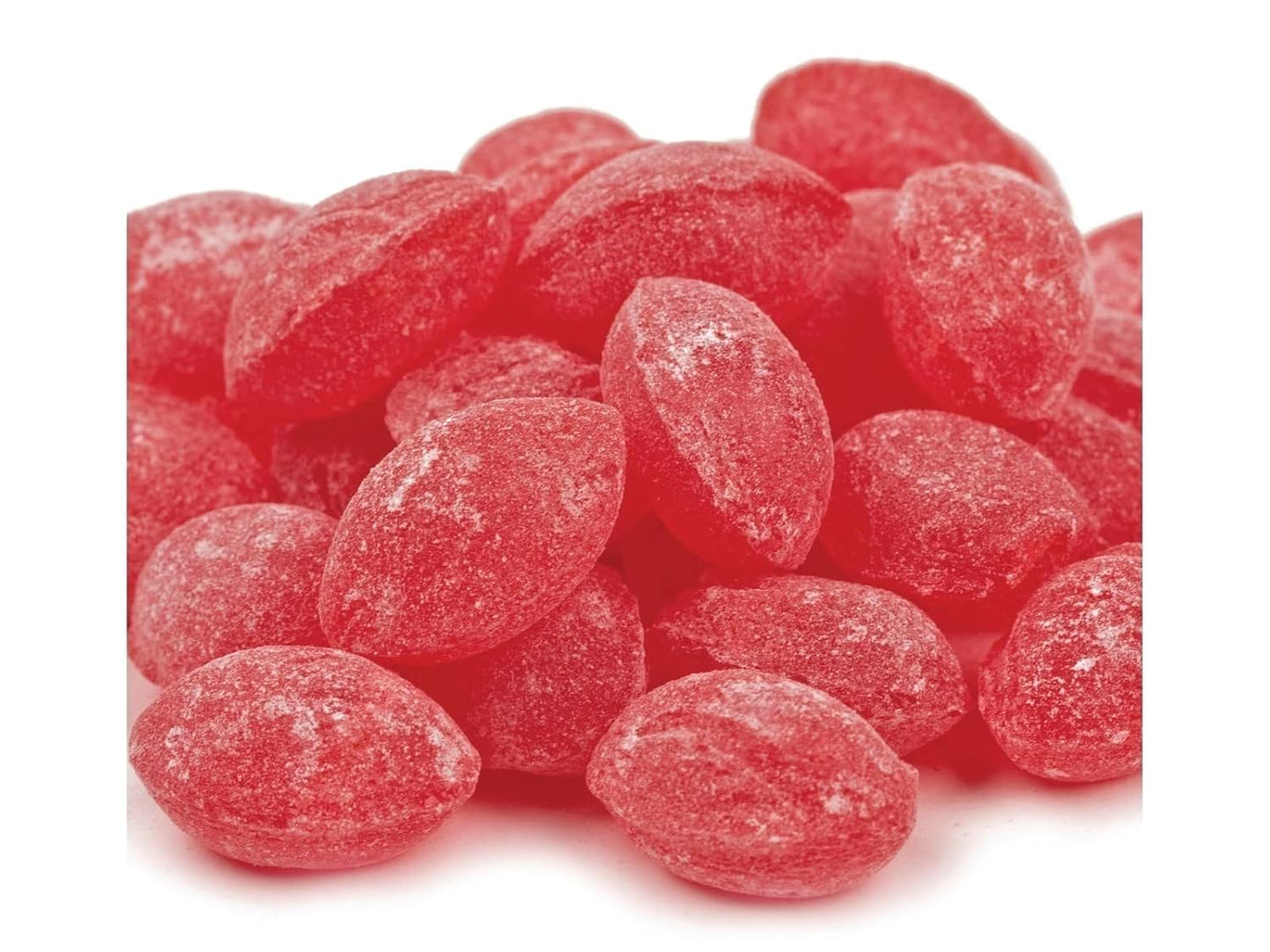 Sanded Wild Cherry Drops Hard Candy 10 Pound Bag for Gifting