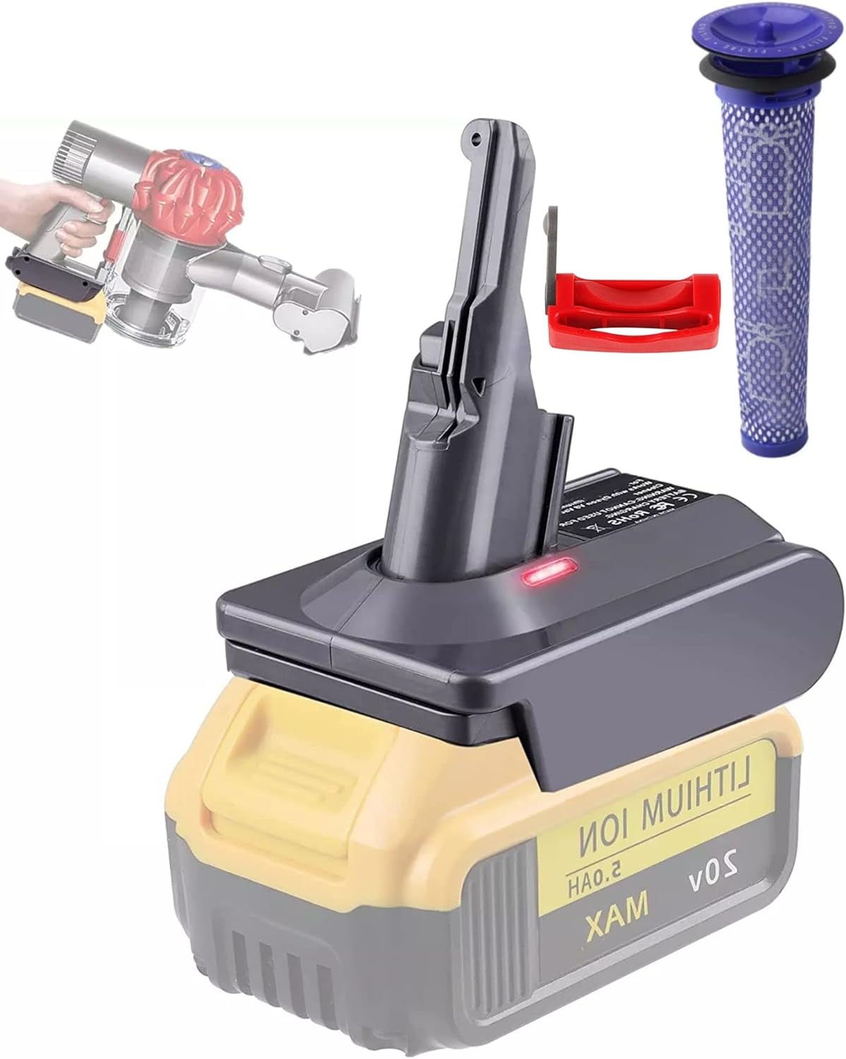 Power Up Anywhere with MAKBOS Battery Adapter!