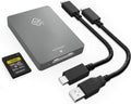 CFexpress Card Reader Type A USB 3.1 Gen2 10Gbps - Portable Aluminum