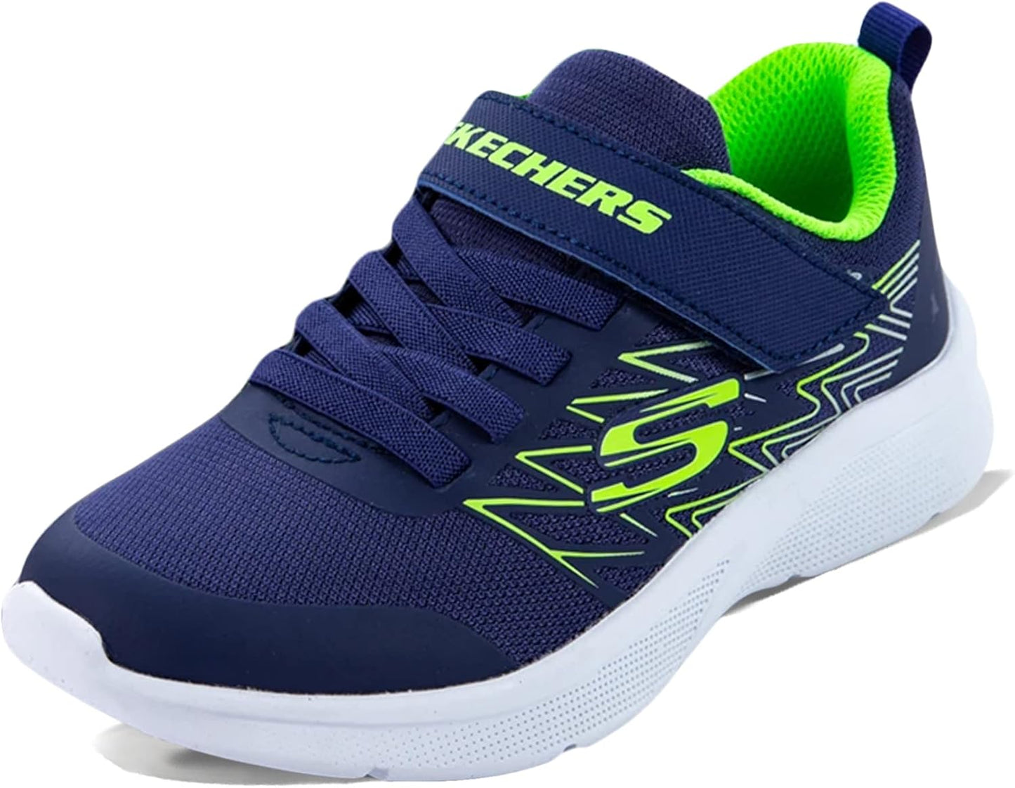 Skechers Unisex-Child Microspec-Texlor Sneaker for Comfort