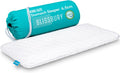 BLISSBURY King Size 2.6 in Ultra Thin Memory Foam Pillow - Flat