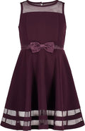 Calvin Klein Girls' Sleeveless Party Dress Fit and Flare - Timeless