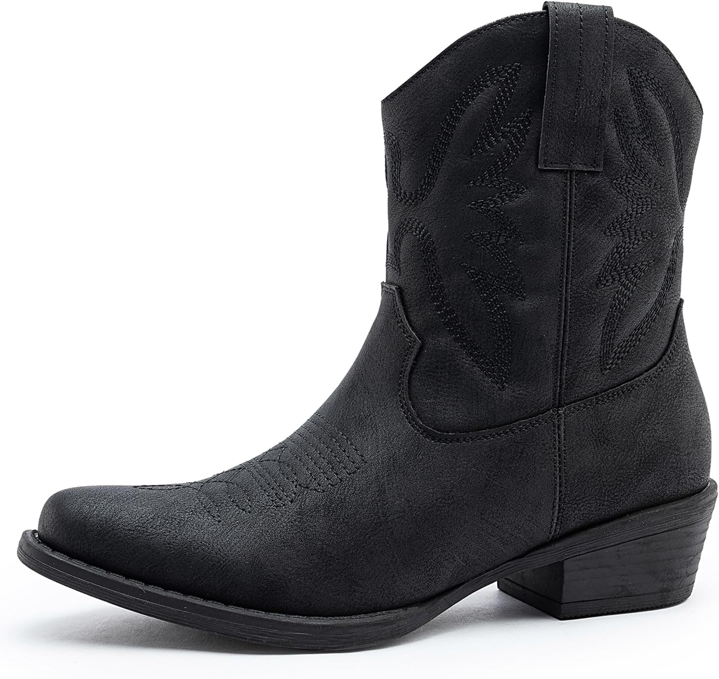 Stylish Mid Calf Western Cowboy Boots For Women By GLOBALWIN
