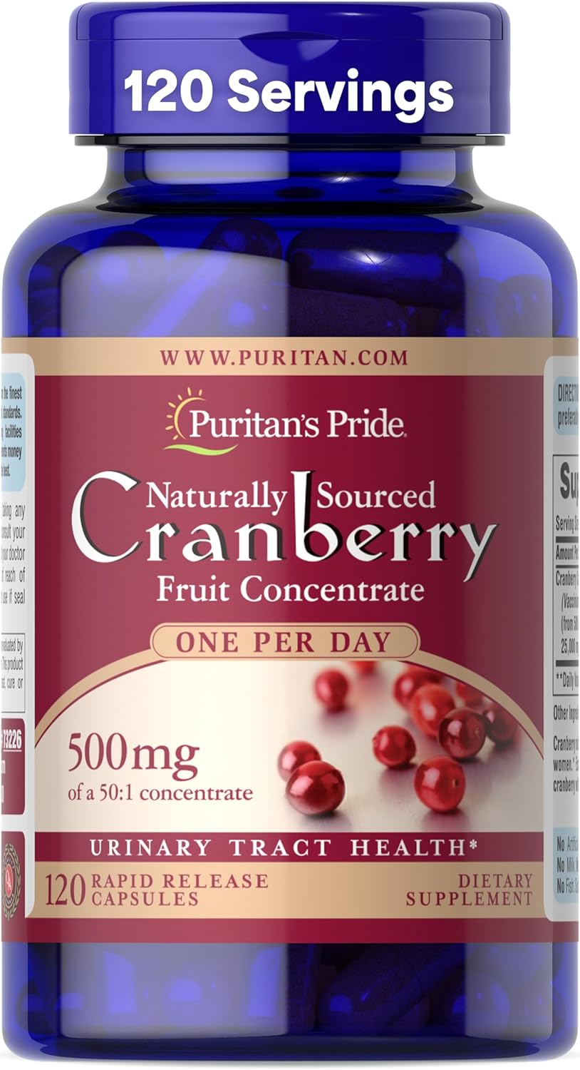 One A Day Cranberry Capsules for Urinary Health Support