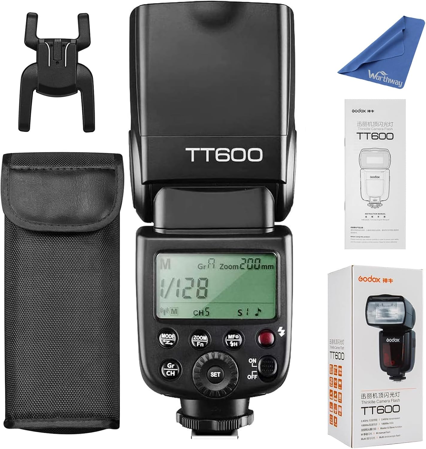 Godox Flash TT600 Speedlite for Canon Nikon and More Cameras