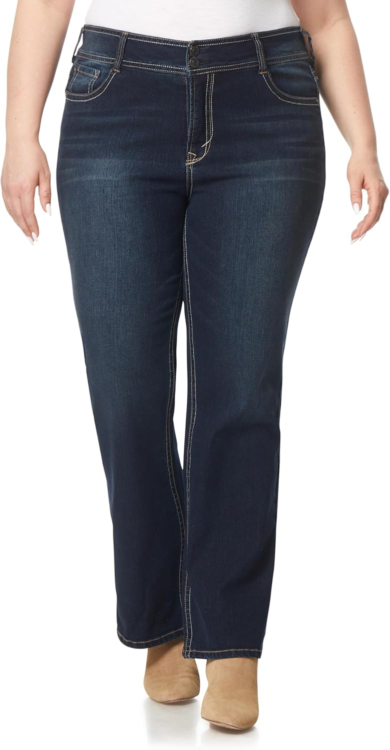 Luscious Curvy Bootcut Jeans for Women in Size Inclusive Styles