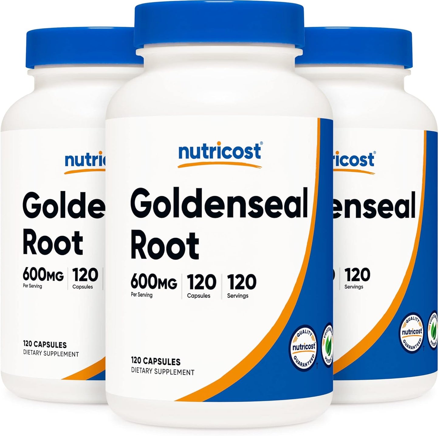 Nutricost Goldenseal Root 600mg - Non-GMO, Gluten Free Capsules