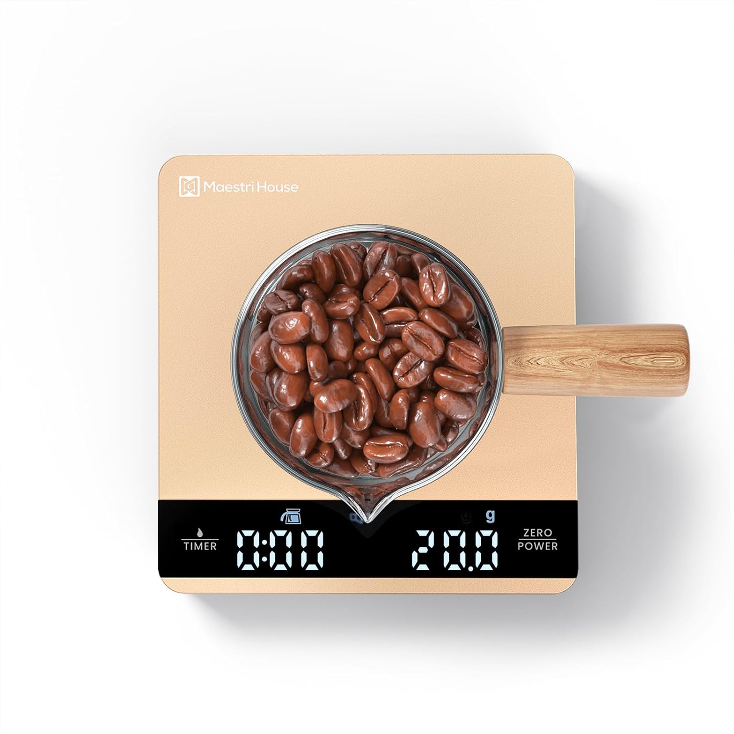 Mini Coffee Scale with Timer for Perfect Espresso Brewing