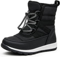 EasyStar Girls Boys Winter Cold Weather Snow Boots - Easy On Off Fit