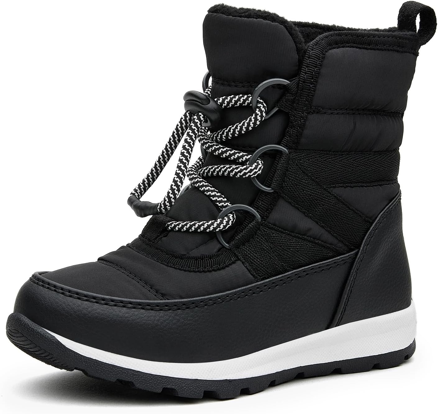 Winter Cold Weather Snow Boots for Kids - Warm & Water Resistant