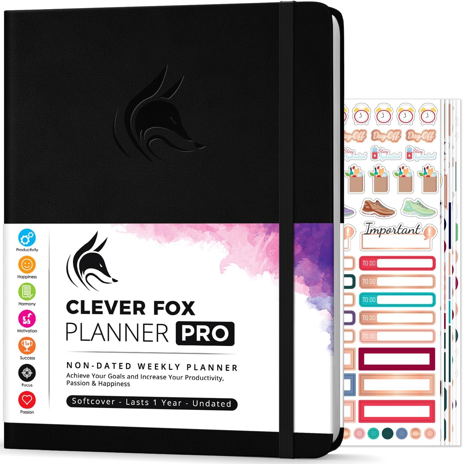 Clever Fox Planner PRO for Enhanced Productivity and Goal Setting